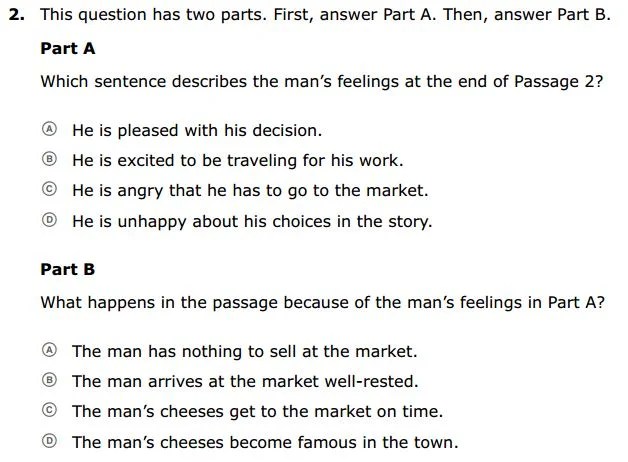 FSA Practice Test Grade 3 ELA Reading What to Expect Origins Tutoring