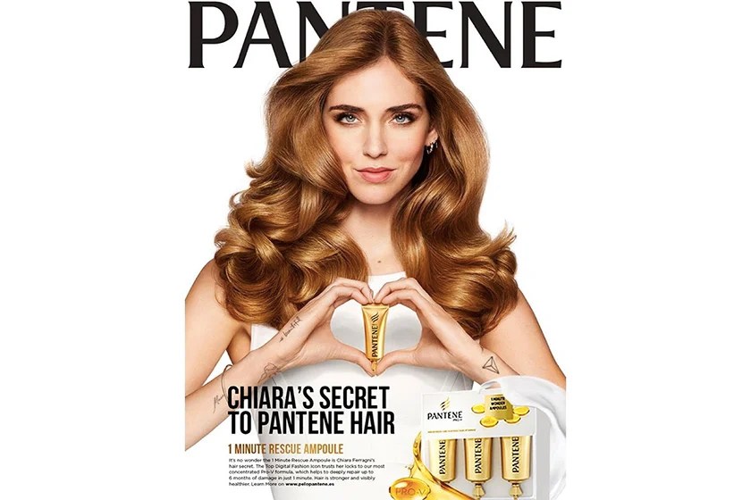 Chiara Ferragni Is the New Pantene Global Ambassador