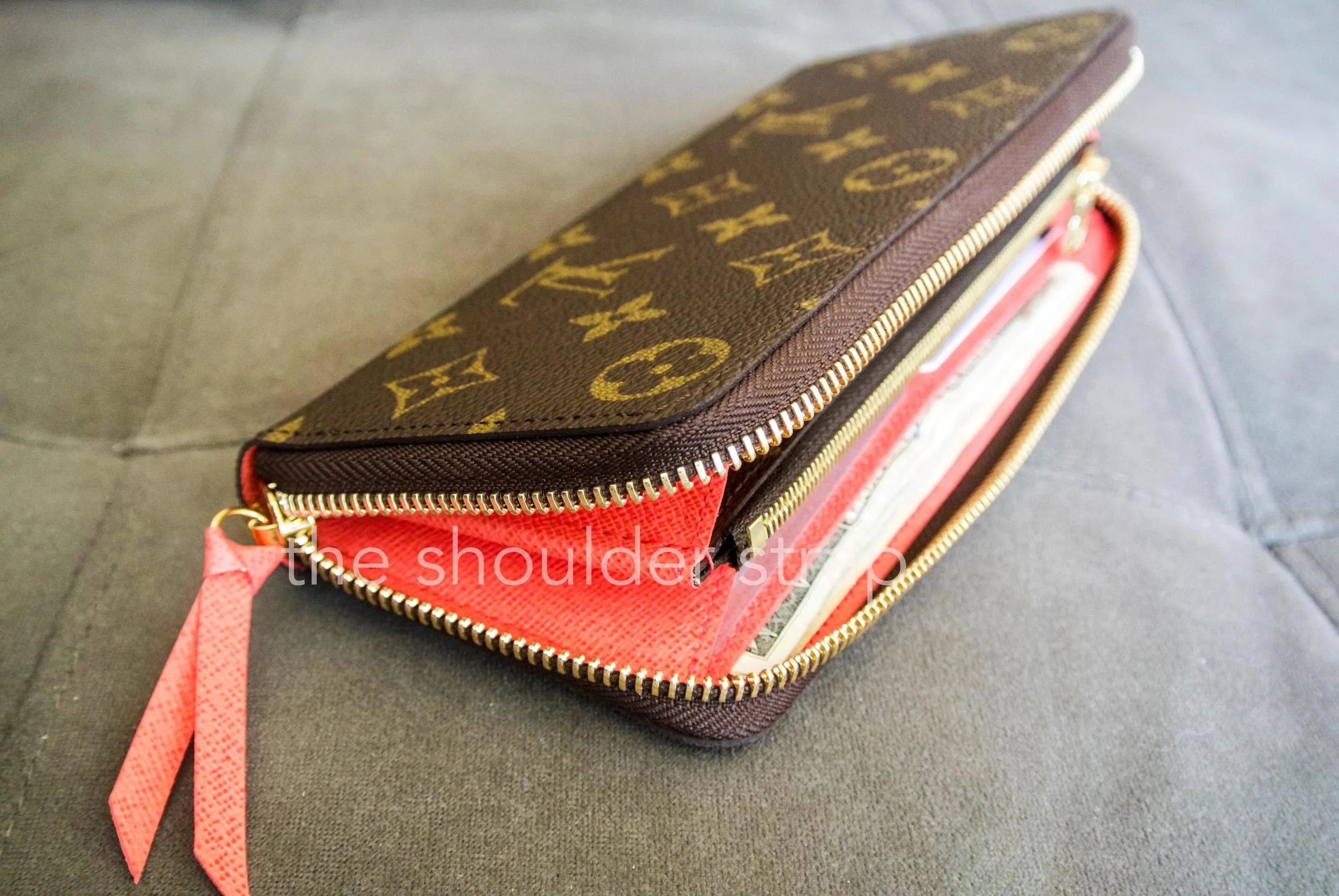 Louis Vuitton Clemence Wallet Size Comparison IUCN Water