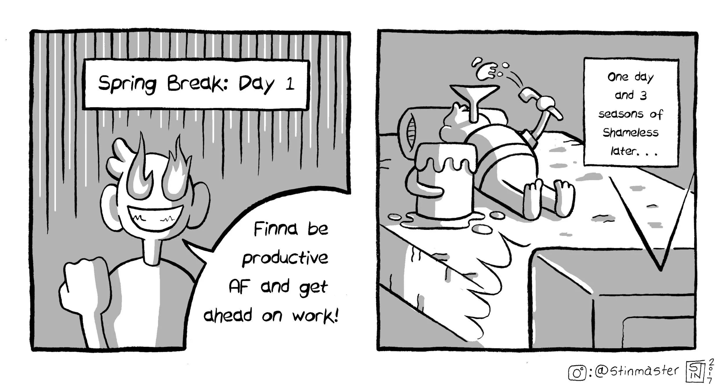 Weekly Comic Spring Break 2k17 — The Daily Campus