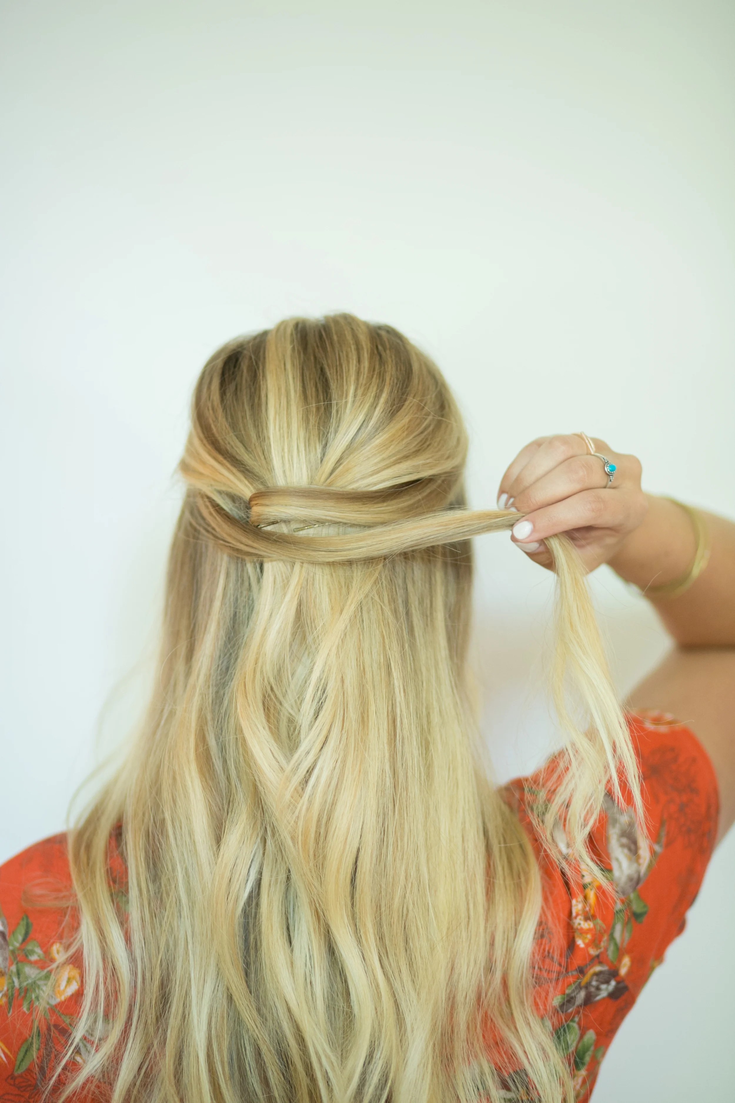 3 Section Half Up Hair Tutorial — YSAJ