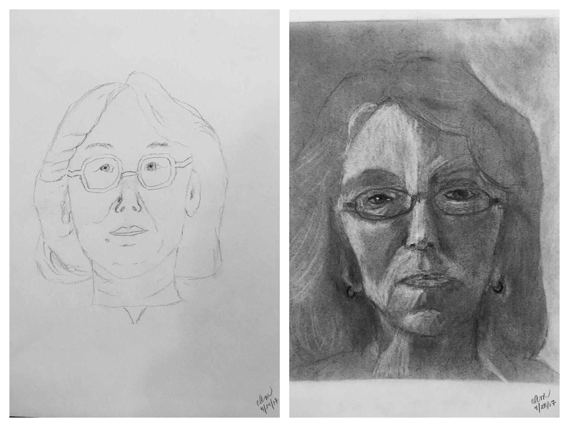 The Magic of "Before" and "After" — Drawing on the Right Side of the Brain