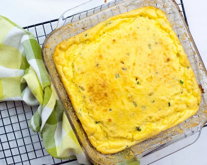 PolentaCheddar Soufflé (LowFODMAP, Gluten Free) IBS Health Coaching