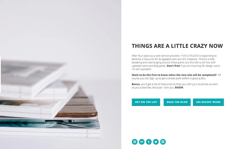 8 Different Ways to Use Squarespace Cover Pages — Megan Minns
