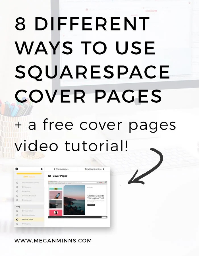 Have you heard about Squarespace's cover pages yet? They are absolutely