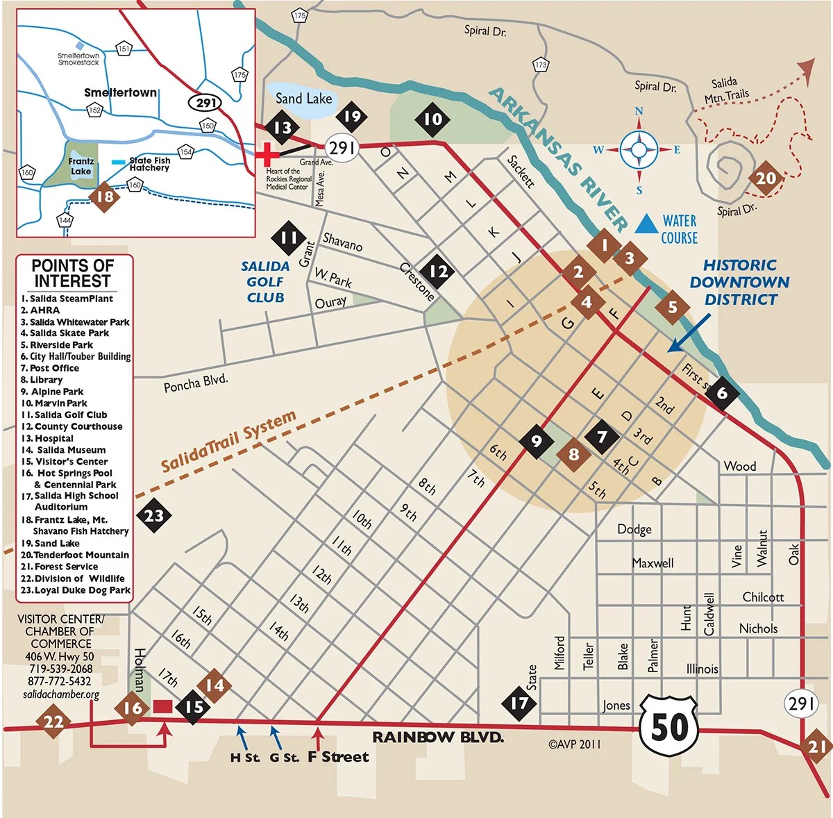 Visitor's Info — Salida Fiber Festival