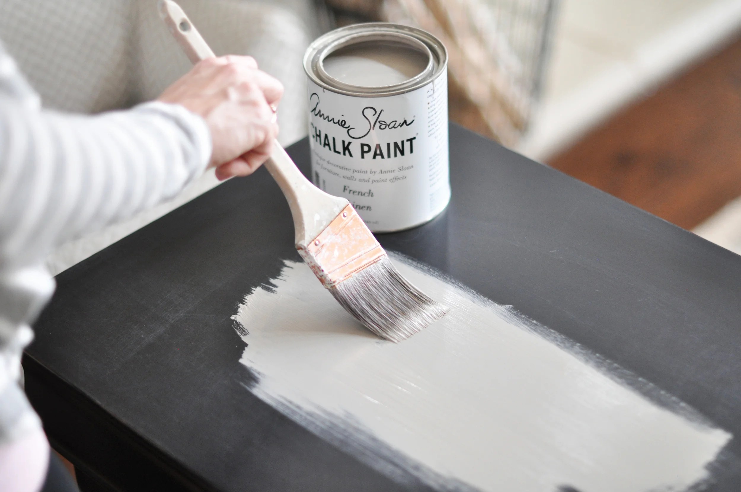 Nightstand Chalk Paint Tutorial — The Grace House