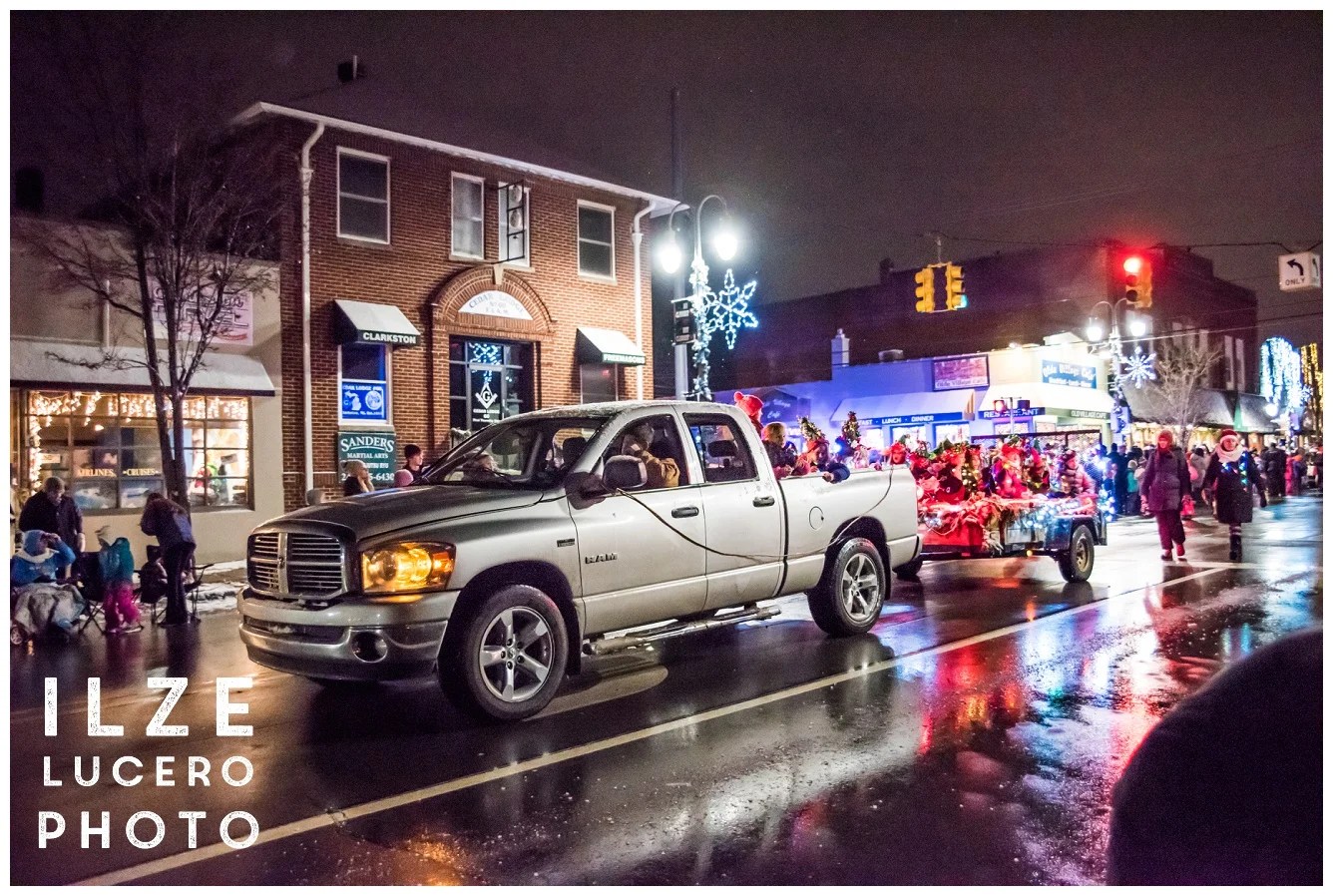 Clarkston Mi Christmas Parade 2023 Ilze Lucero Photography