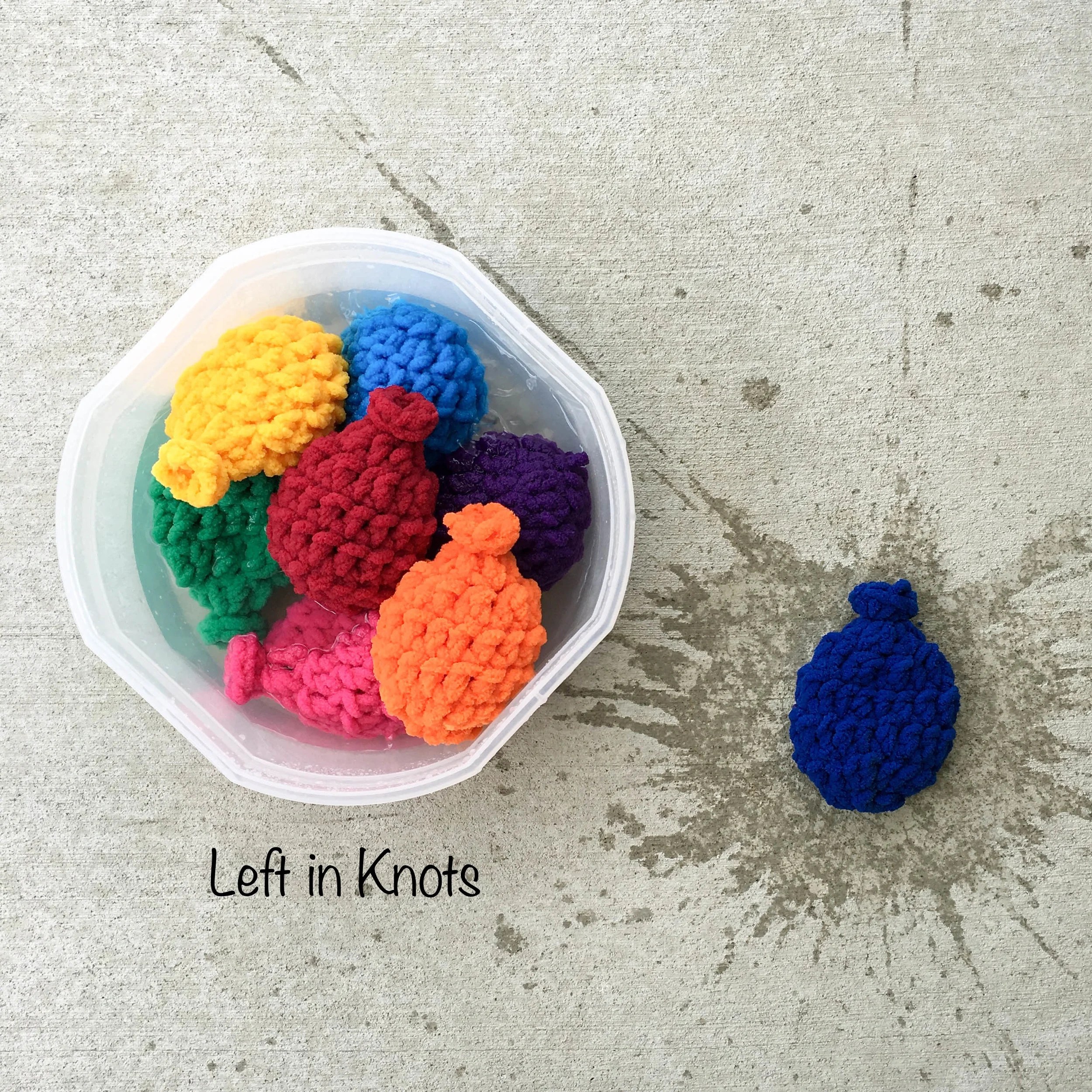 Crochet Water Balloons — Left in Knots