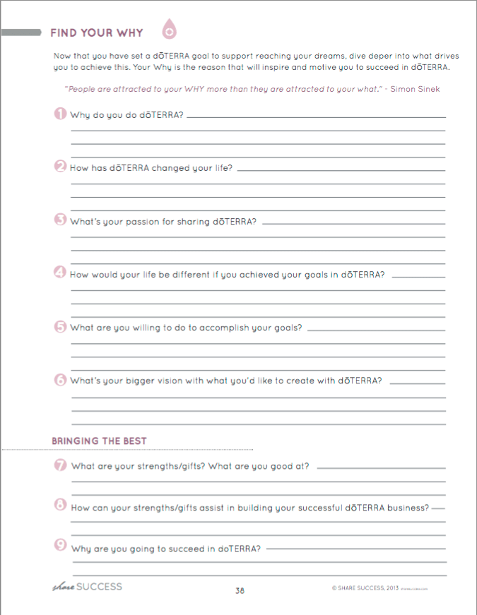 Find Your Why Worksheet Pdf Heavy Wiring