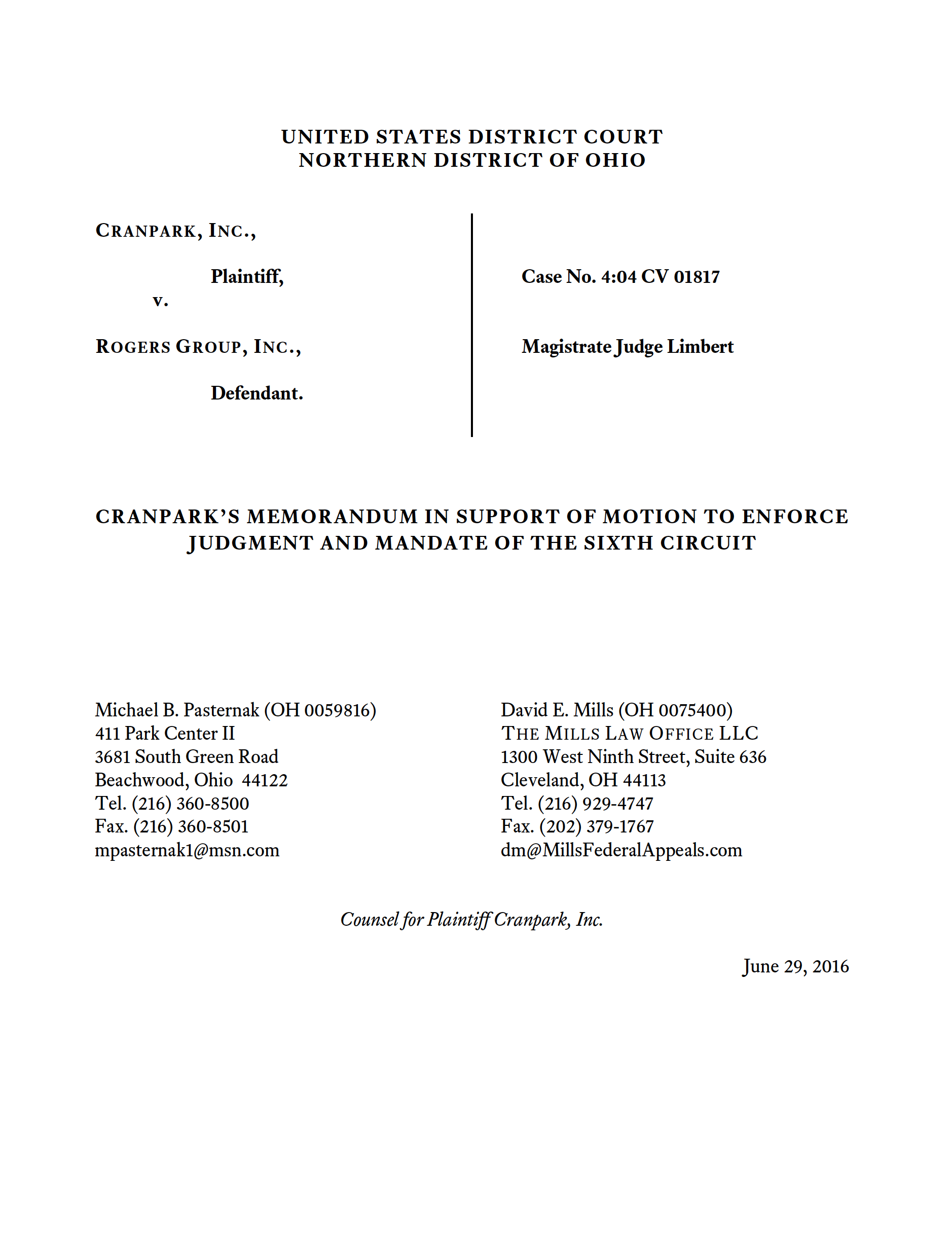 When a federal appeals court rules in your favor and remands for