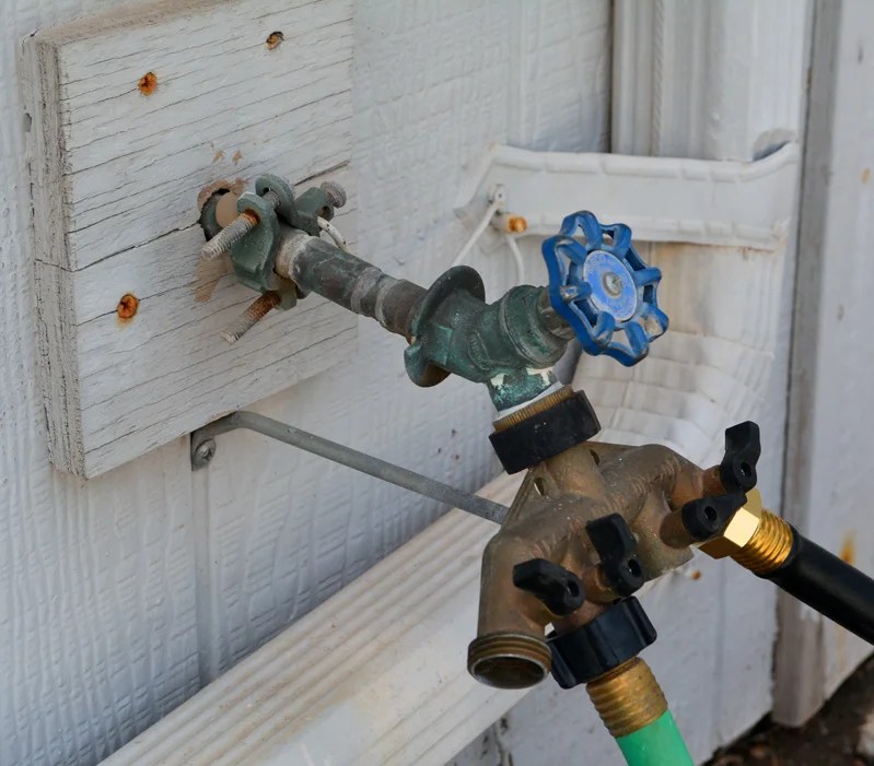 RePlumbing an Exterior Hose Bib Fun with Fire! — AZ DIY Guy