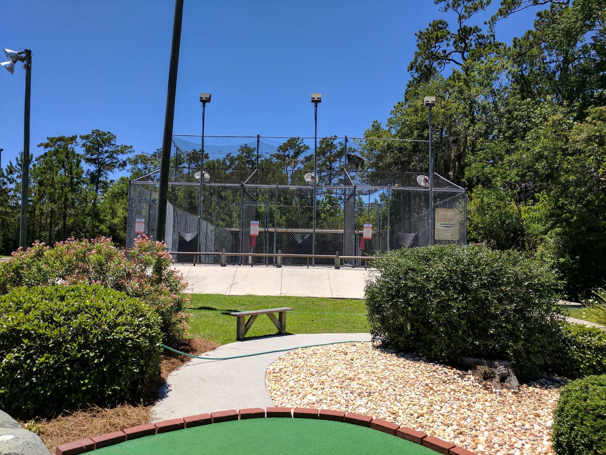 Batting Cages — Island Miniature Golf & Games