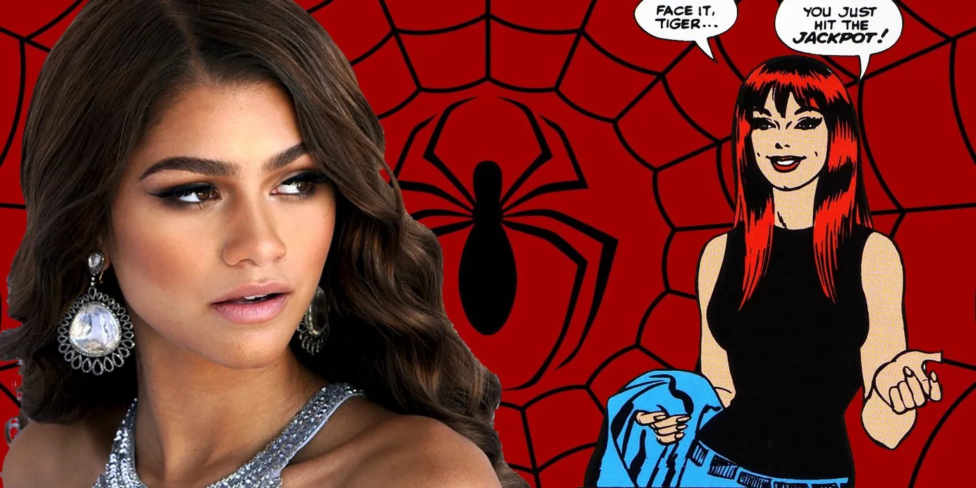 Zendaya Has MJStyle Red Hair At SpiderMan Far From Home Event