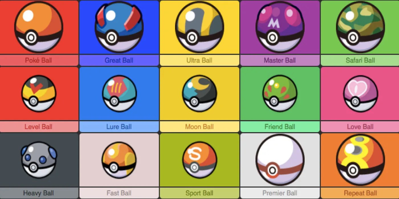 Pokémon 15 Things You Never Knew About Poké Balls