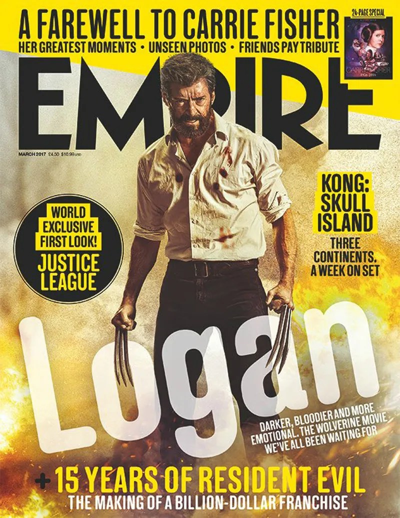 Logan Comic Book Page & Empire Cover Revealed