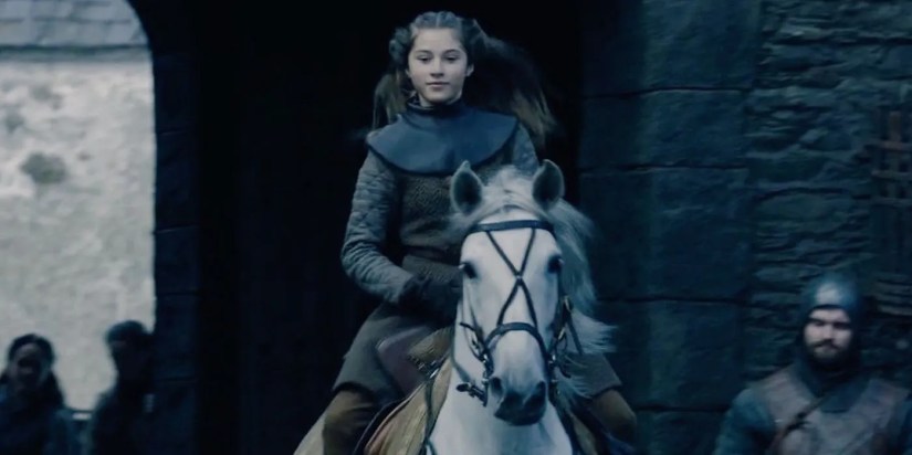 Young Lyanna Stark on Game of Thrones
