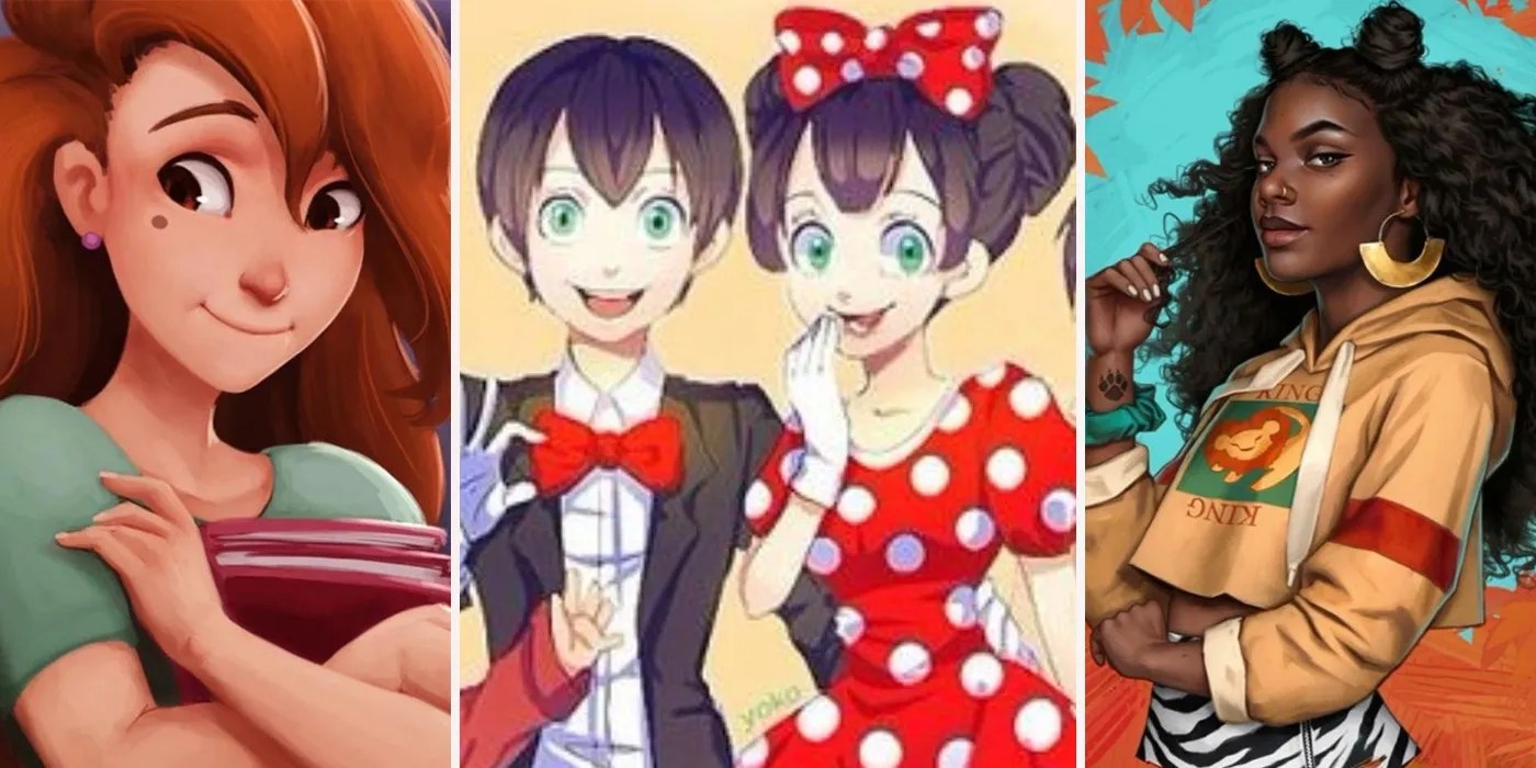 Disney Characters Completely Reimagined As Humans