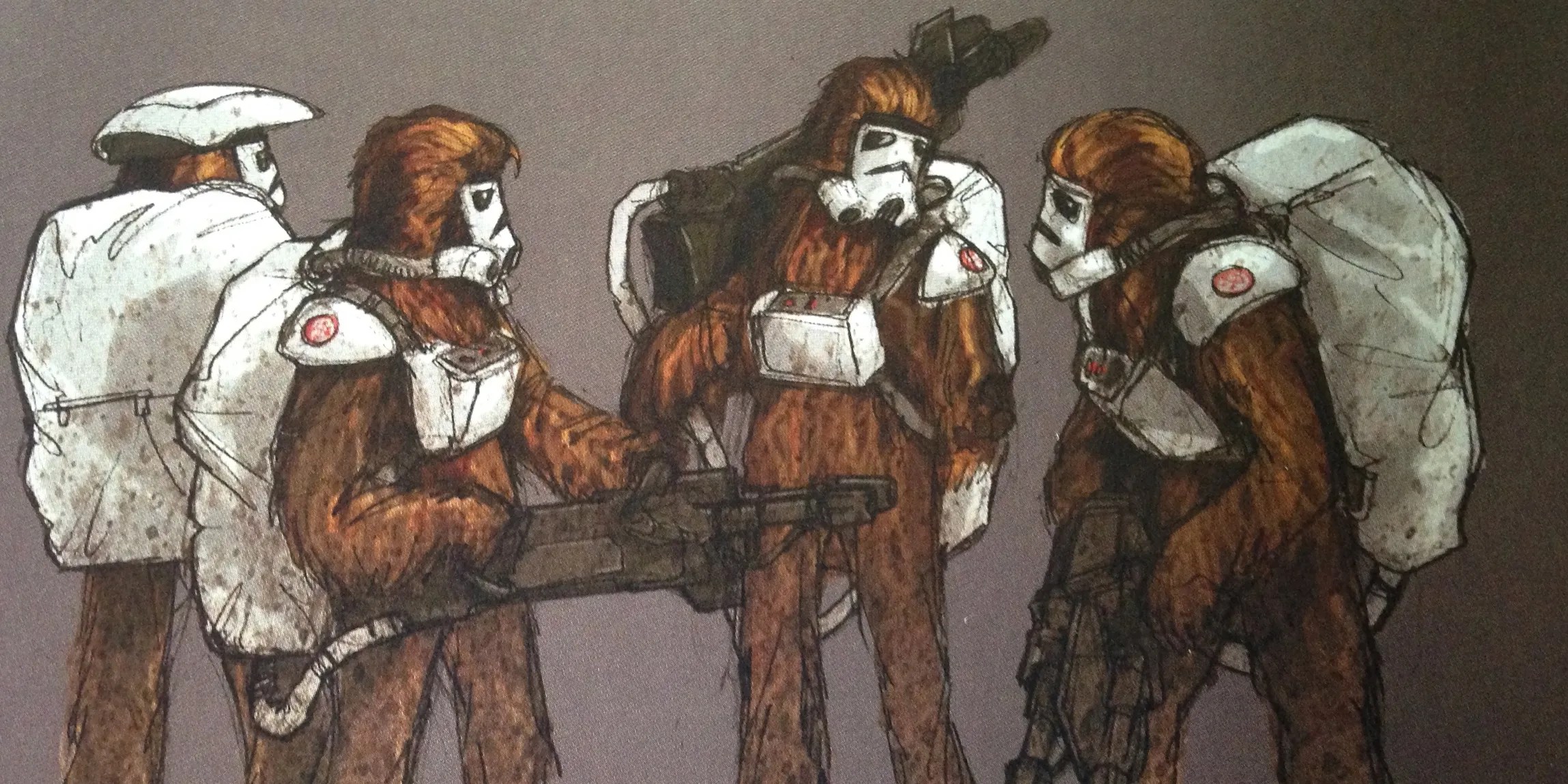 Wookiee Stormtrooper Images Revealed By Art of Solo Book