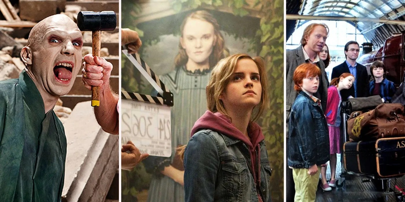 Harry Potter And Hermione Kiss Behind The Scenes