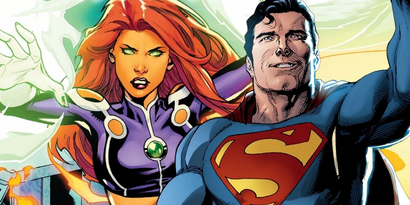 New Superman Origin Connects Him To Teen Titan Starfire