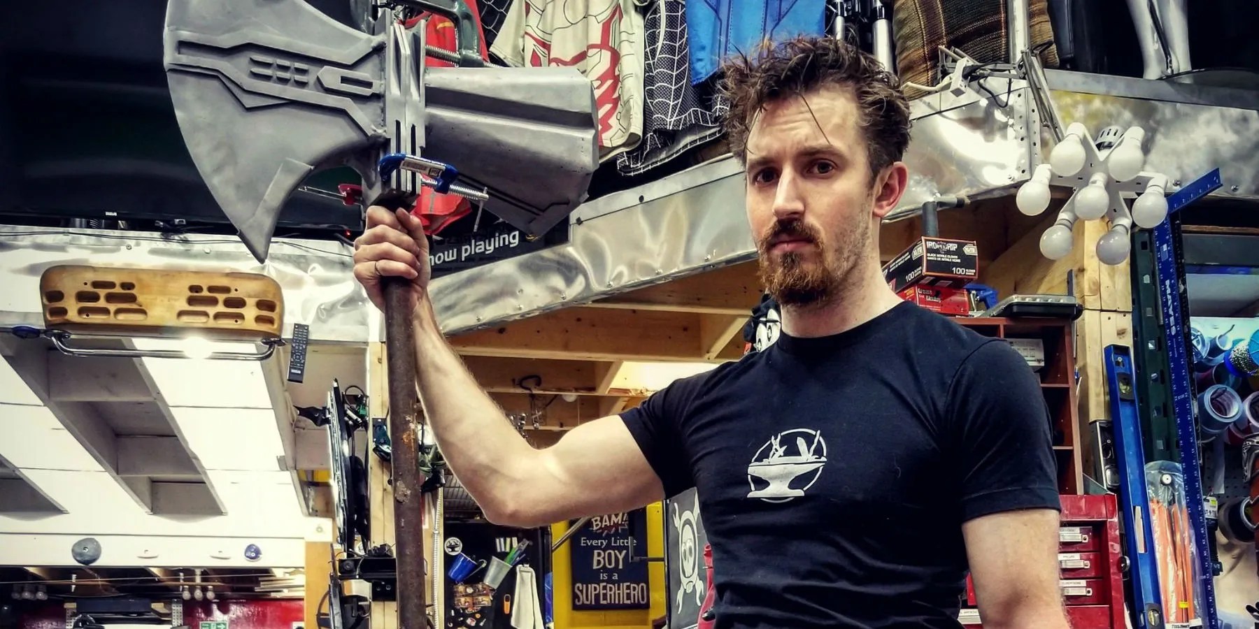 Infinity War Marvel Fan Constructs Thor's Stormbreaker Axe