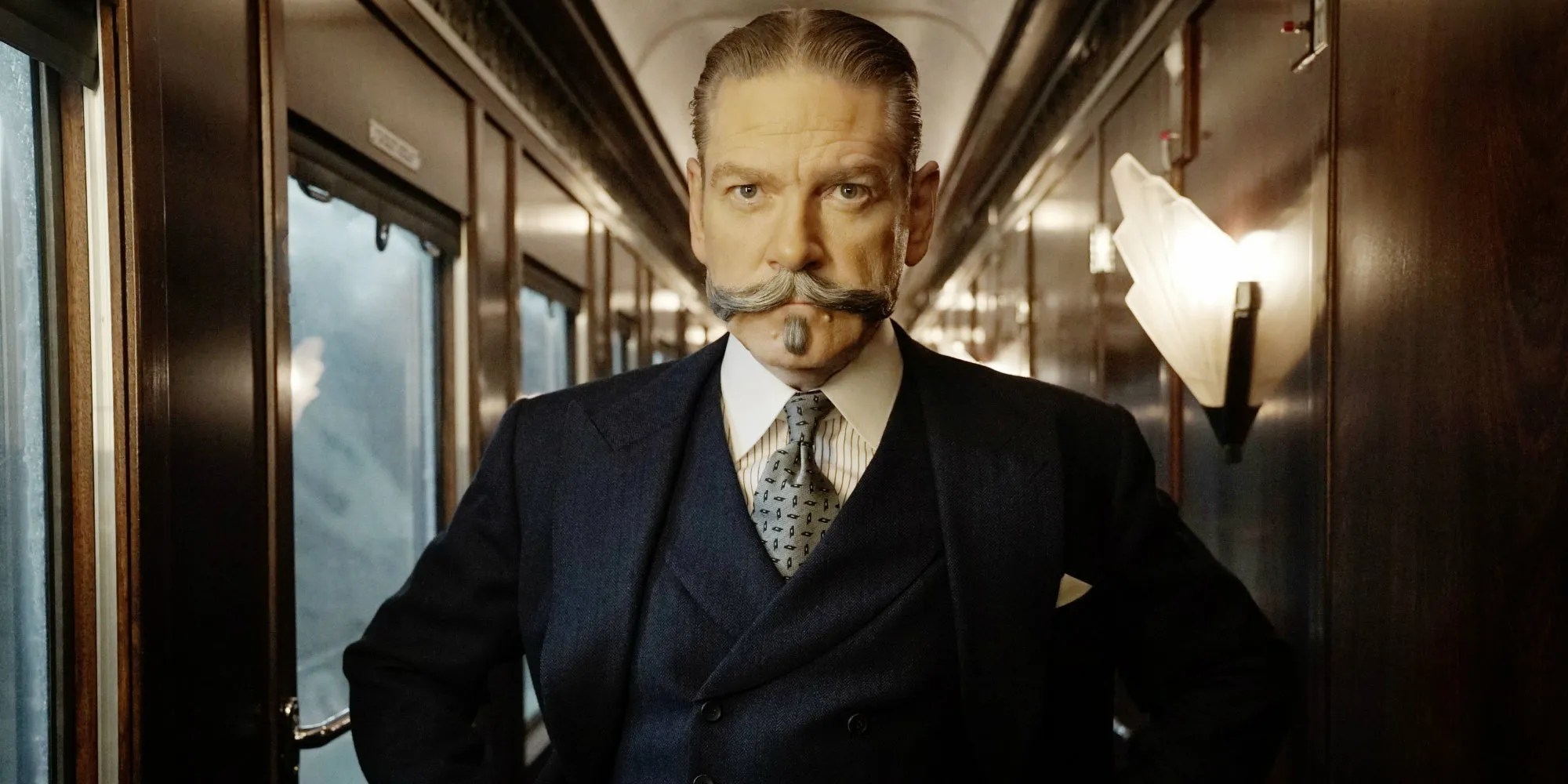 Kenneth Branagh from Murder on the Orient
