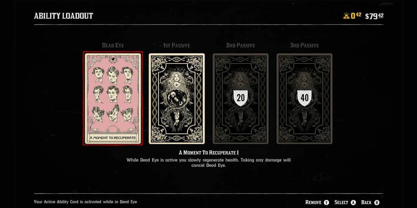 Red Dead Online Ability Cards Guide Dead Eye & Passive Explained