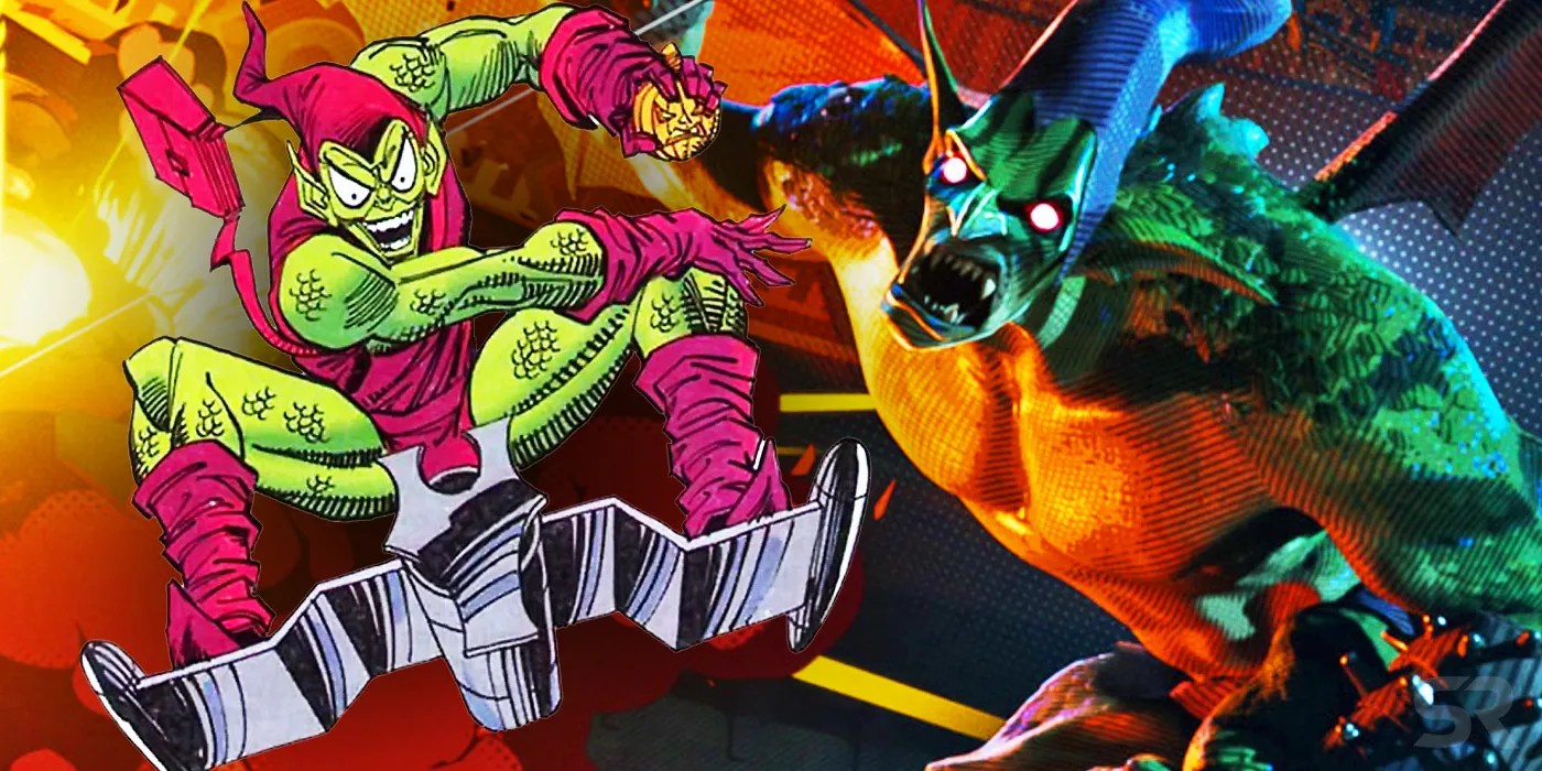 Why SpiderMan Into The SpiderVerse's GREEN GOBLIN Looks Different