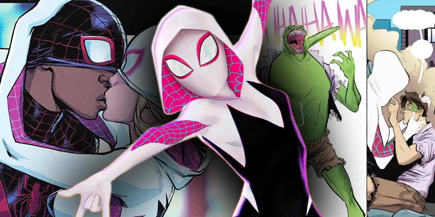 SpiderGwen's Comic Backstory (& What The SpiderVerse Movie Changes)