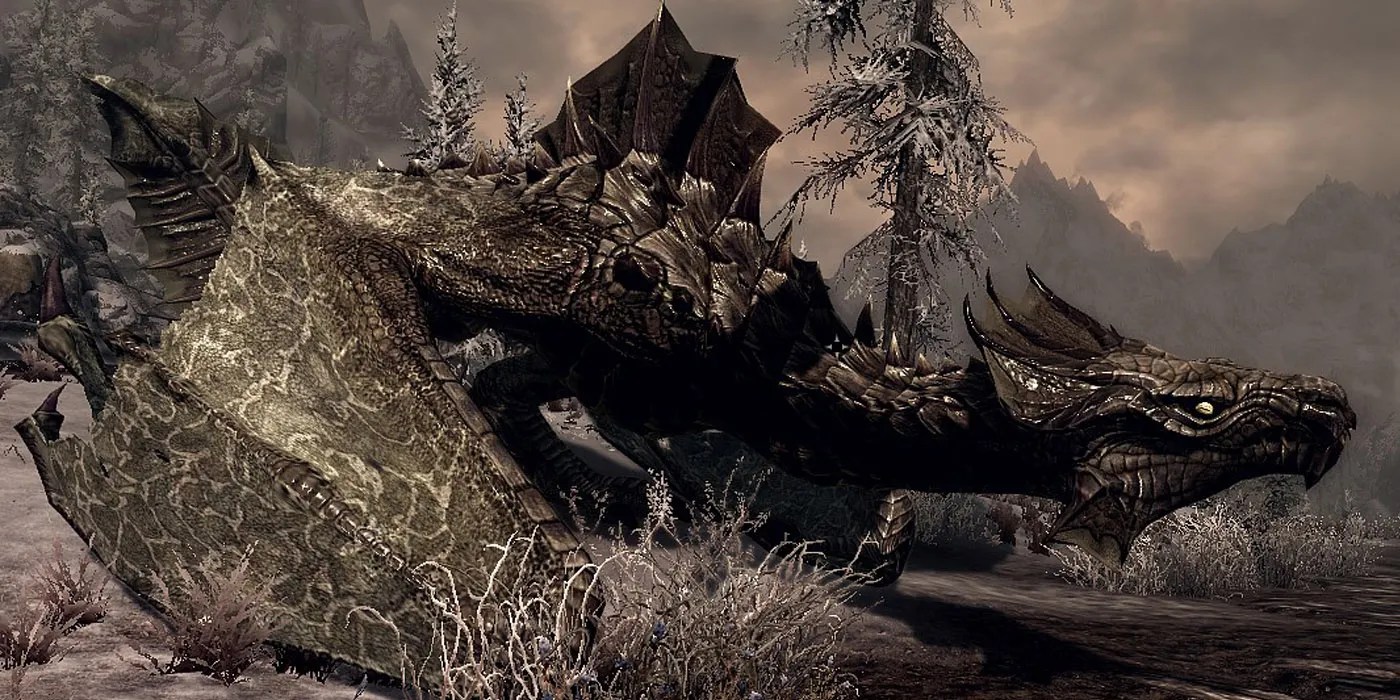 Skyrim Every Dragon Ranked From Weakest To Most Powerful
