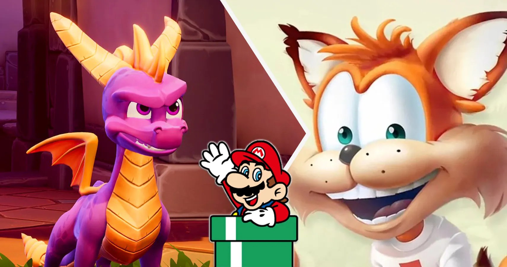 20 Video Game Mascots From The 90s That Tried (And Failed) To Dethrone