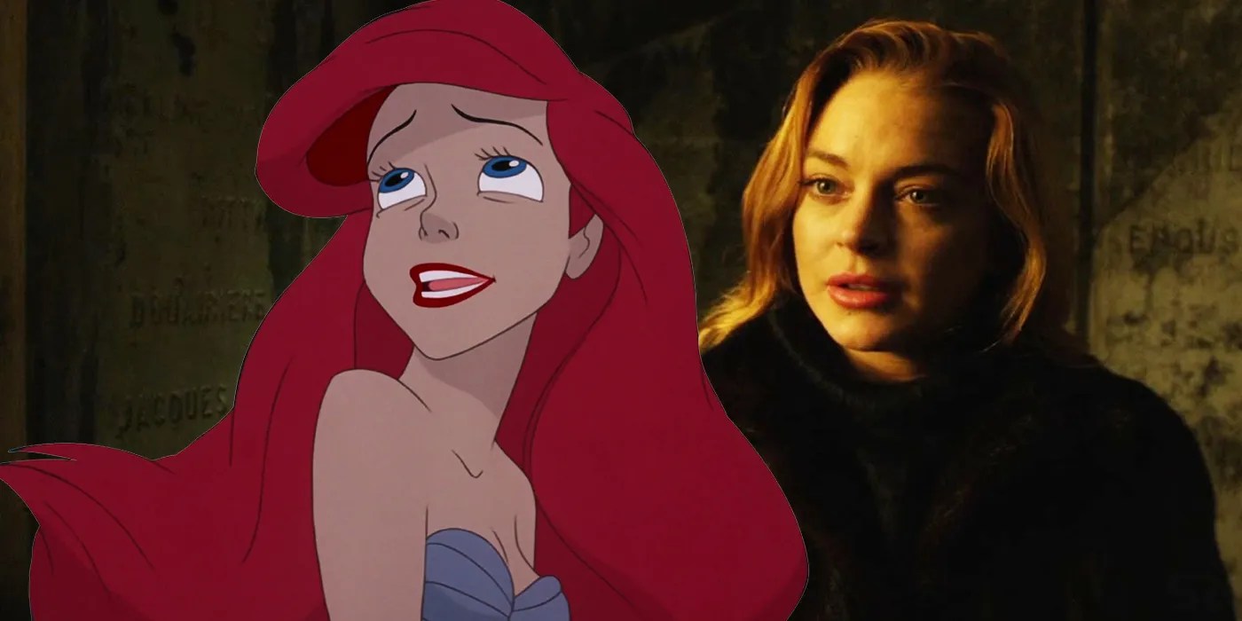 Little Mermaid Hopeful Lindsay Lohan Shades Lea Michele Casting