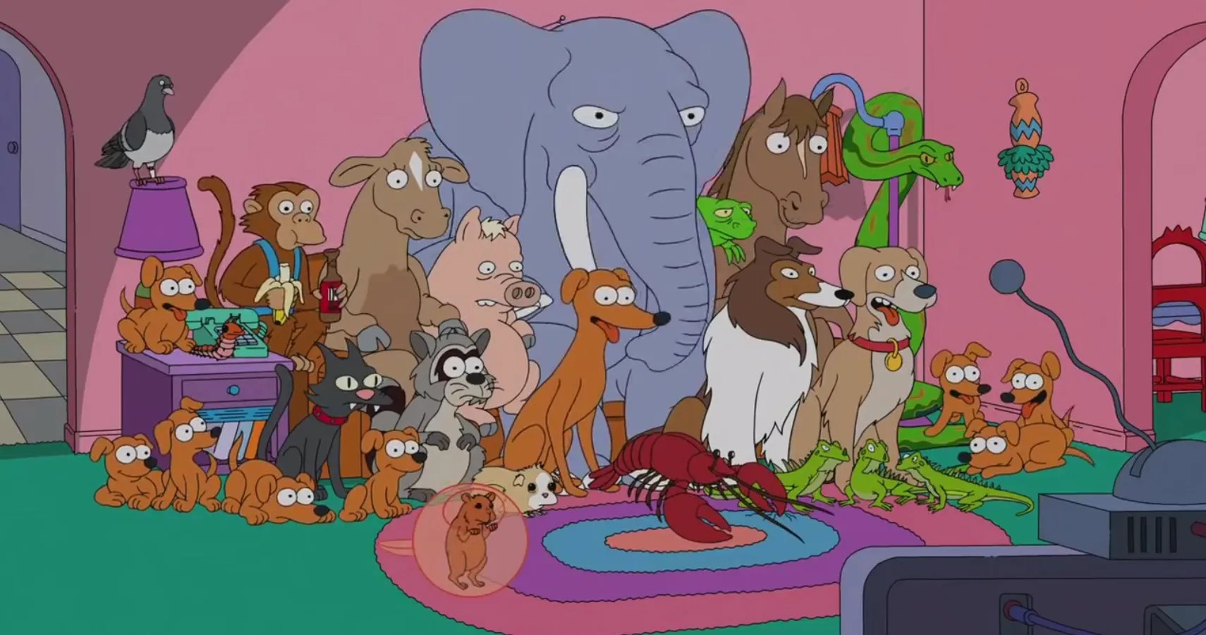 Every Pet On The Simpsons, Ranked