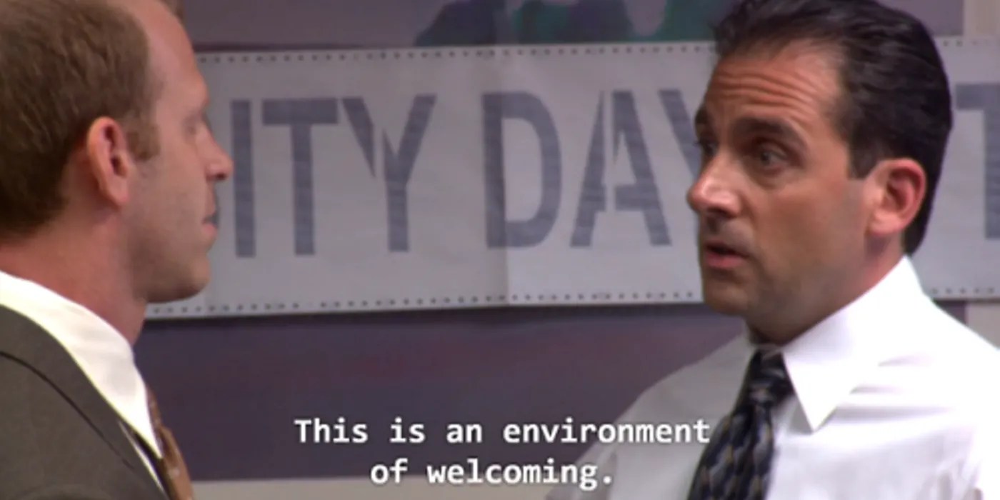 the office diversity day quotes The Office: 10 Of Michael Scott's Most Inappropriate Lines