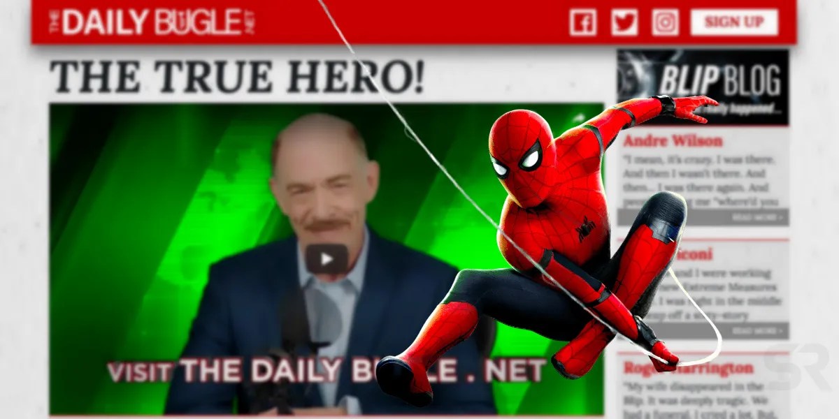 SpiderMan Avoids MCU Plot Hole With Daily Bugle Website Edit