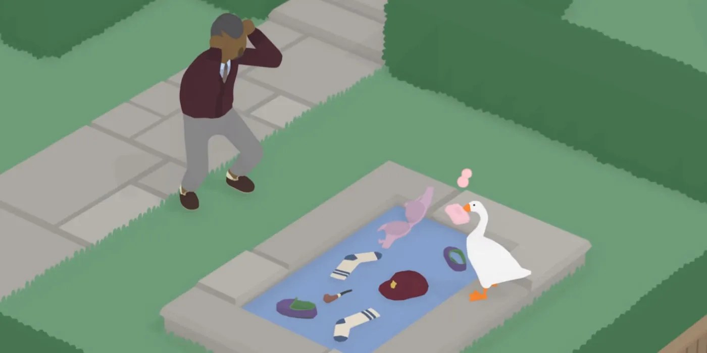 Untitled Goose Game Beating The Back Gardens Walkthrough