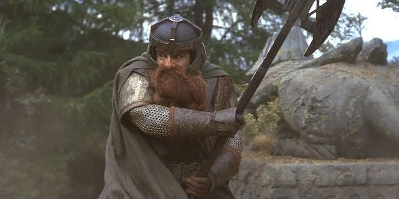 Lord Of The Rings Gimli Double Details Intense Stunts & Prosthetics