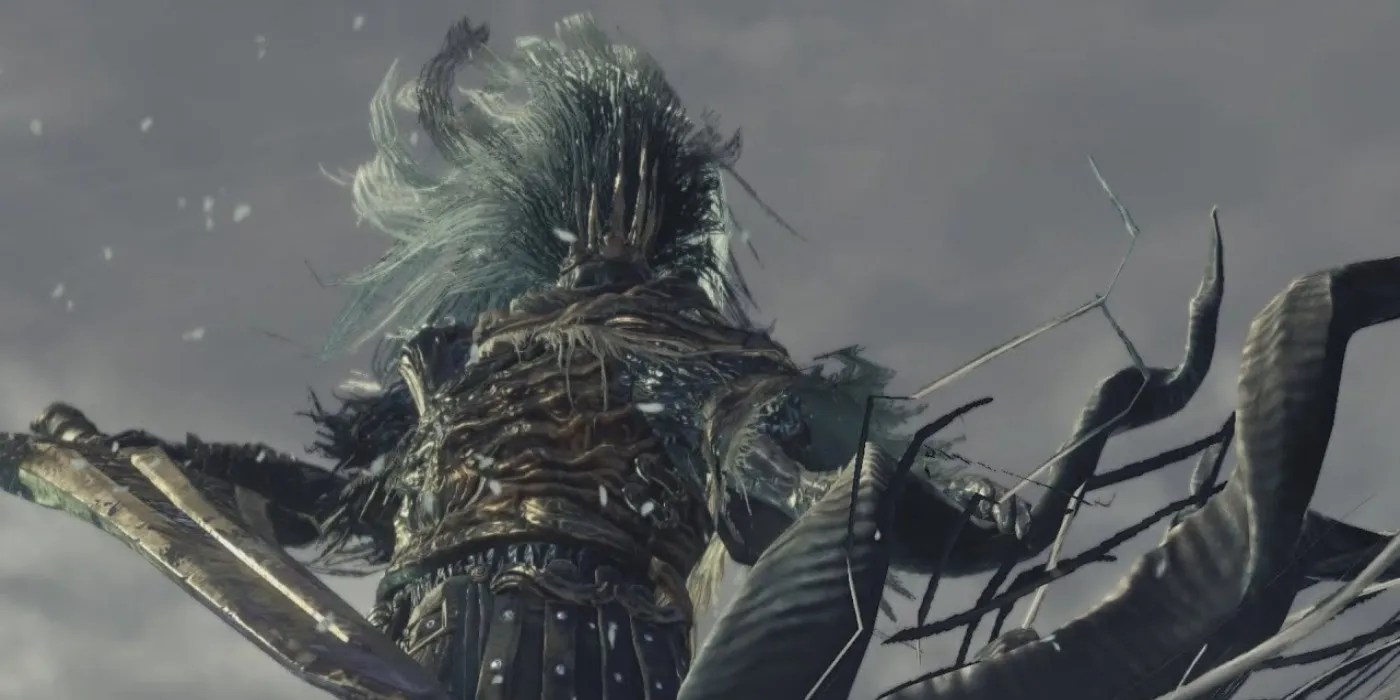 Dark Souls 3 Fighting the Nameless King