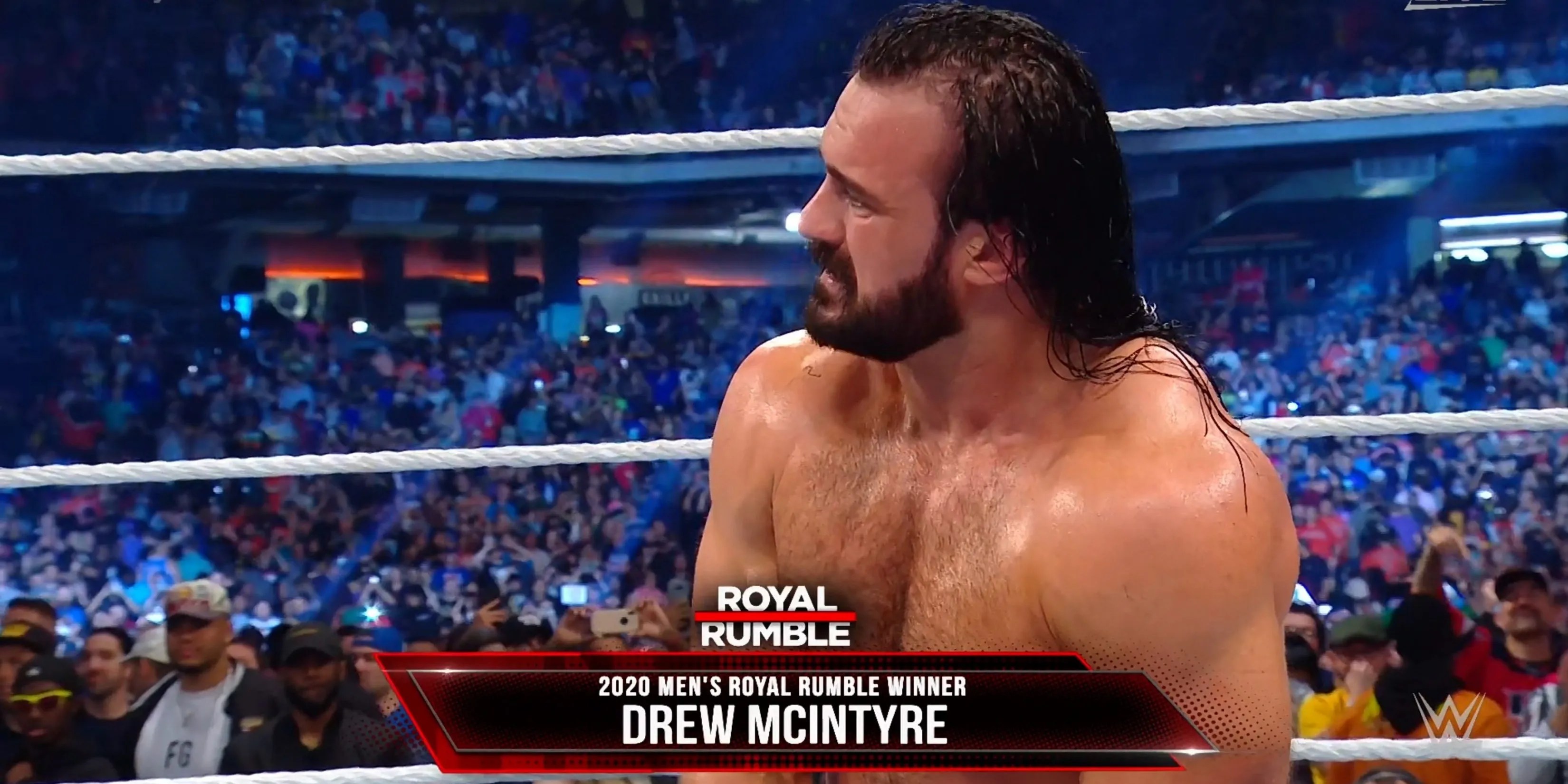 WWE Drew McIntyre Wins Men's Royal Rumble, Heads to WrestleMania