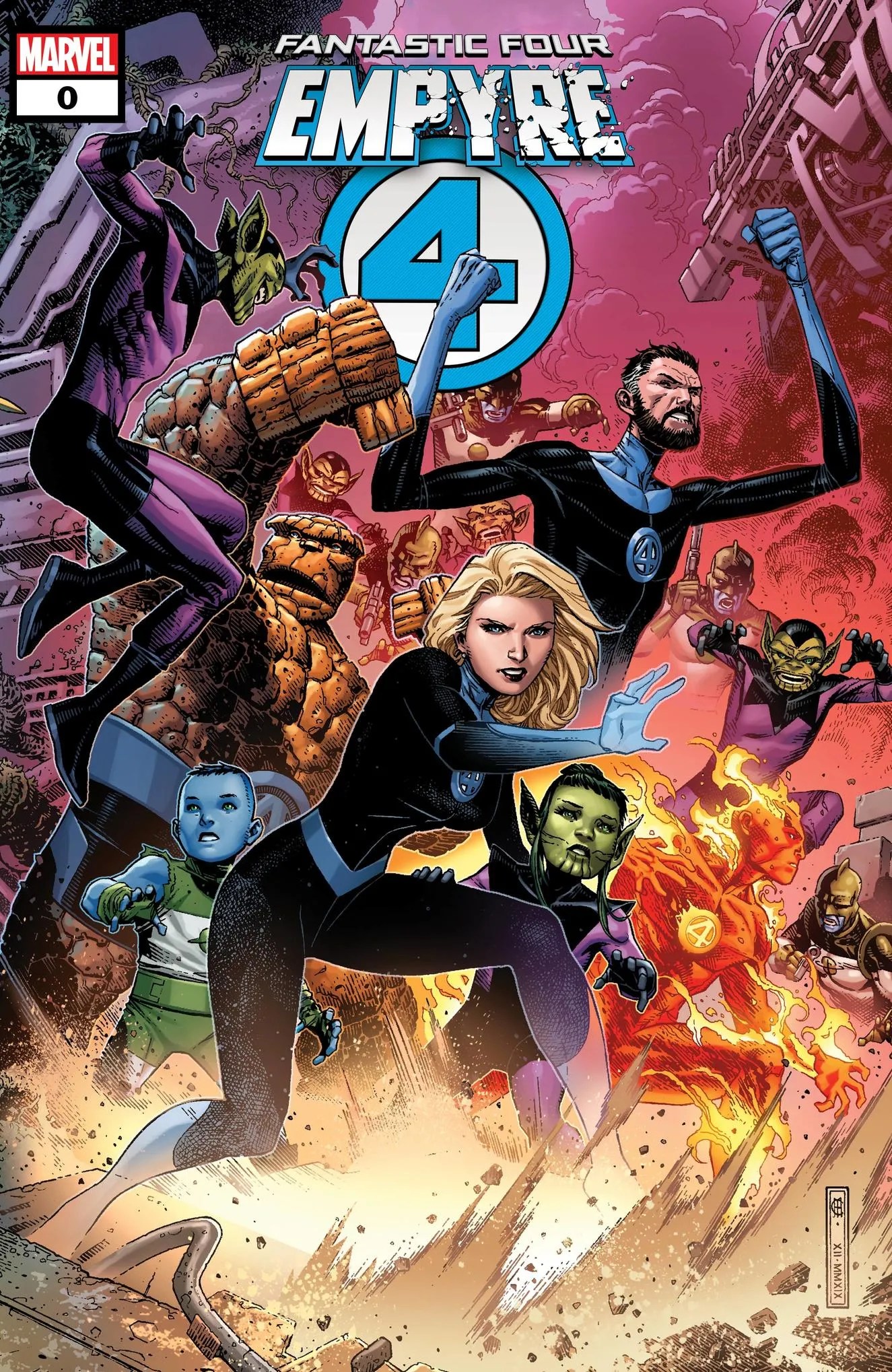 Marvel's Fantastic Four and Avengers TeamUp To Begin Huge EMPYRE Event