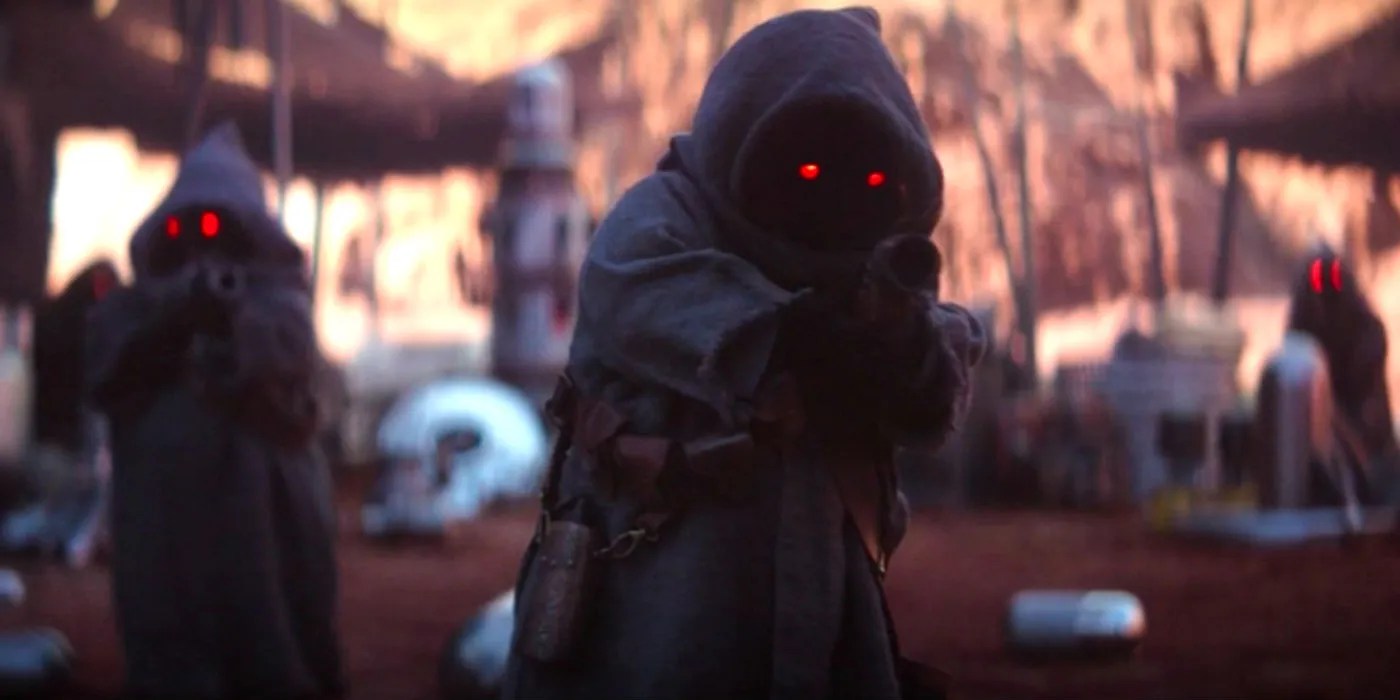 Star Wars What a Jawa Looks Like Under the Hood Screen Rant