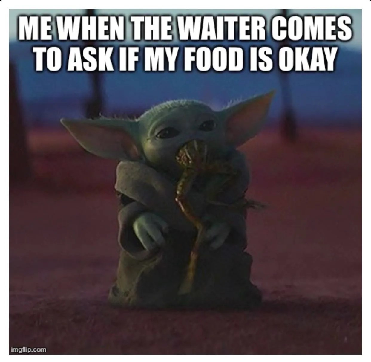 10 Adorable Baby Yoda Memes About Food We Can All Relate To