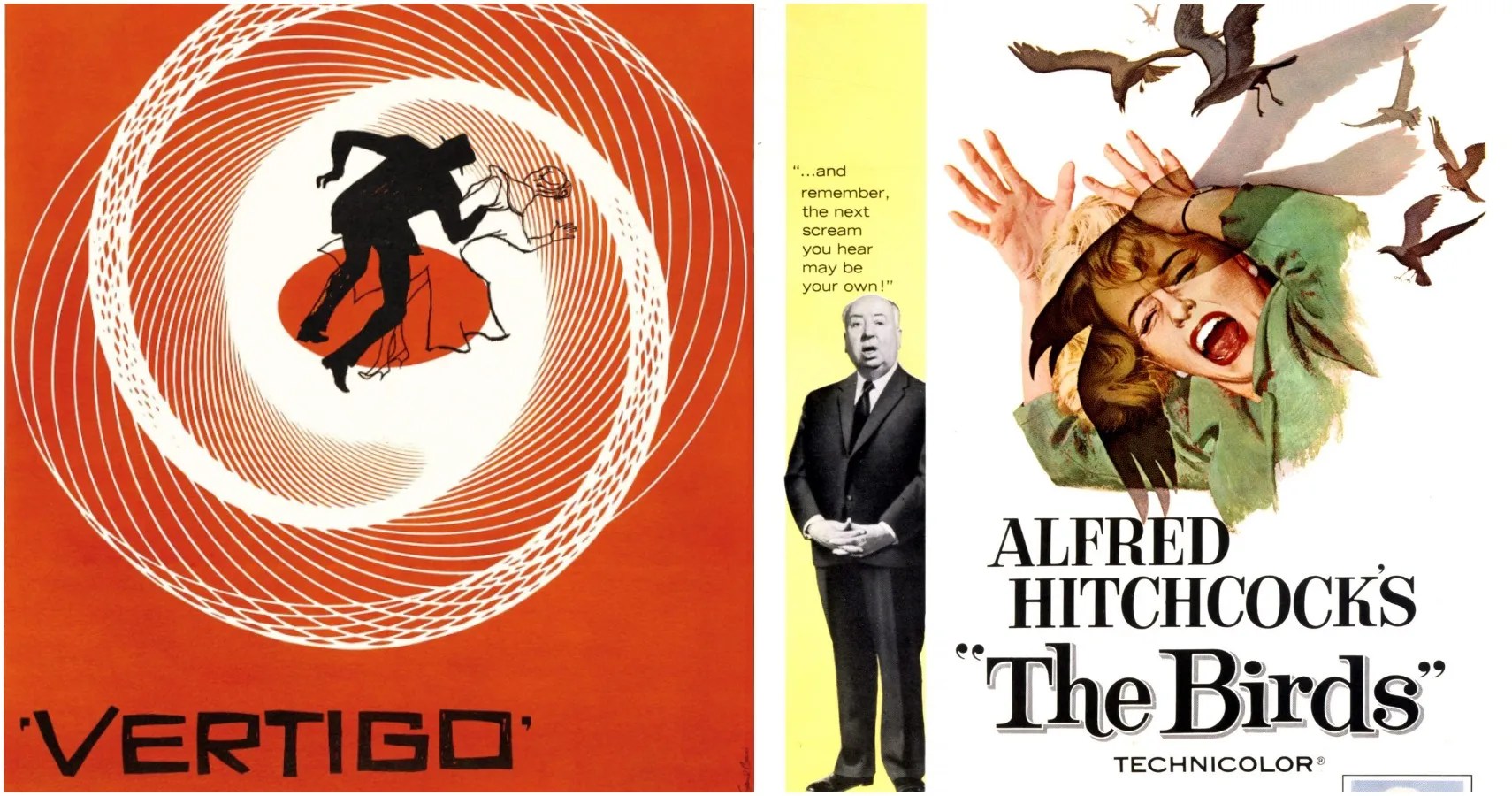 10 Best Alfred Hitchcock Movie Posters, Ranked