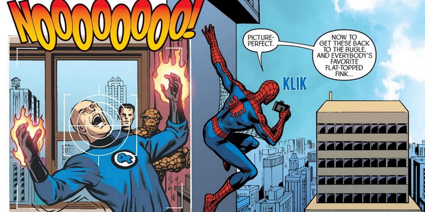 SpiderMan Accidentally Cut Off Human Torch’s [SPOILER]