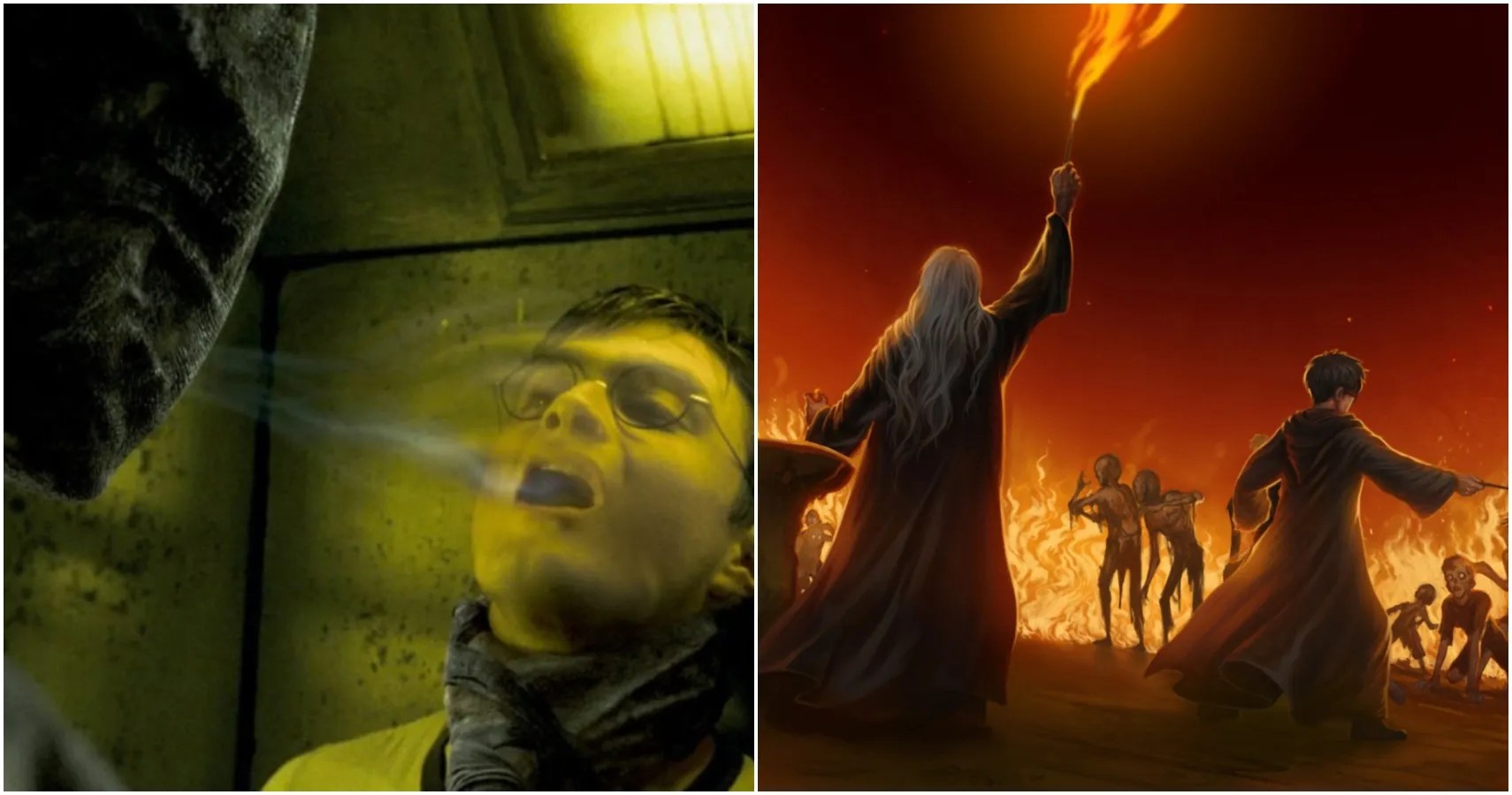 Harry Potter 10 HardestHitting Fight Scenes