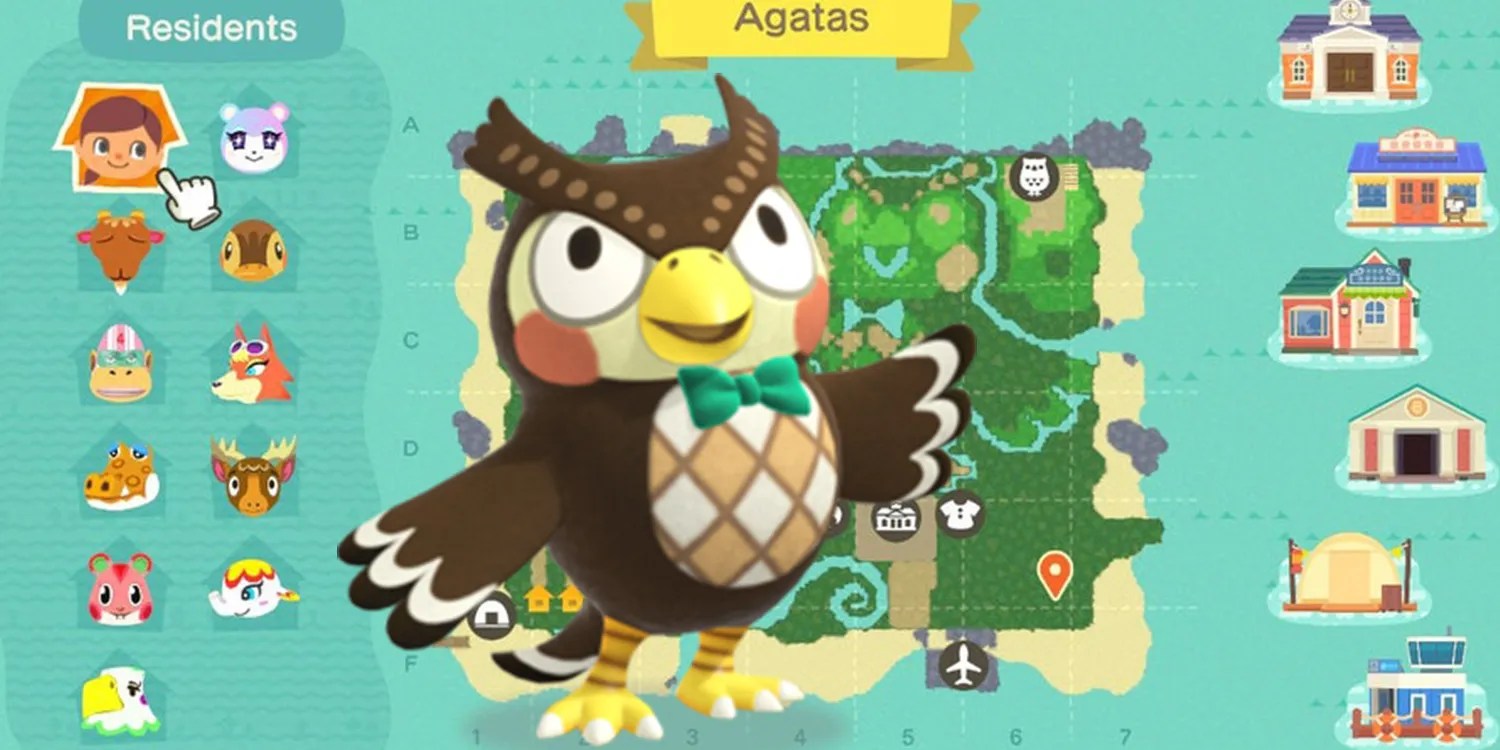 Animal Crossing New Horizons Island Designed As A Blathers Shrine