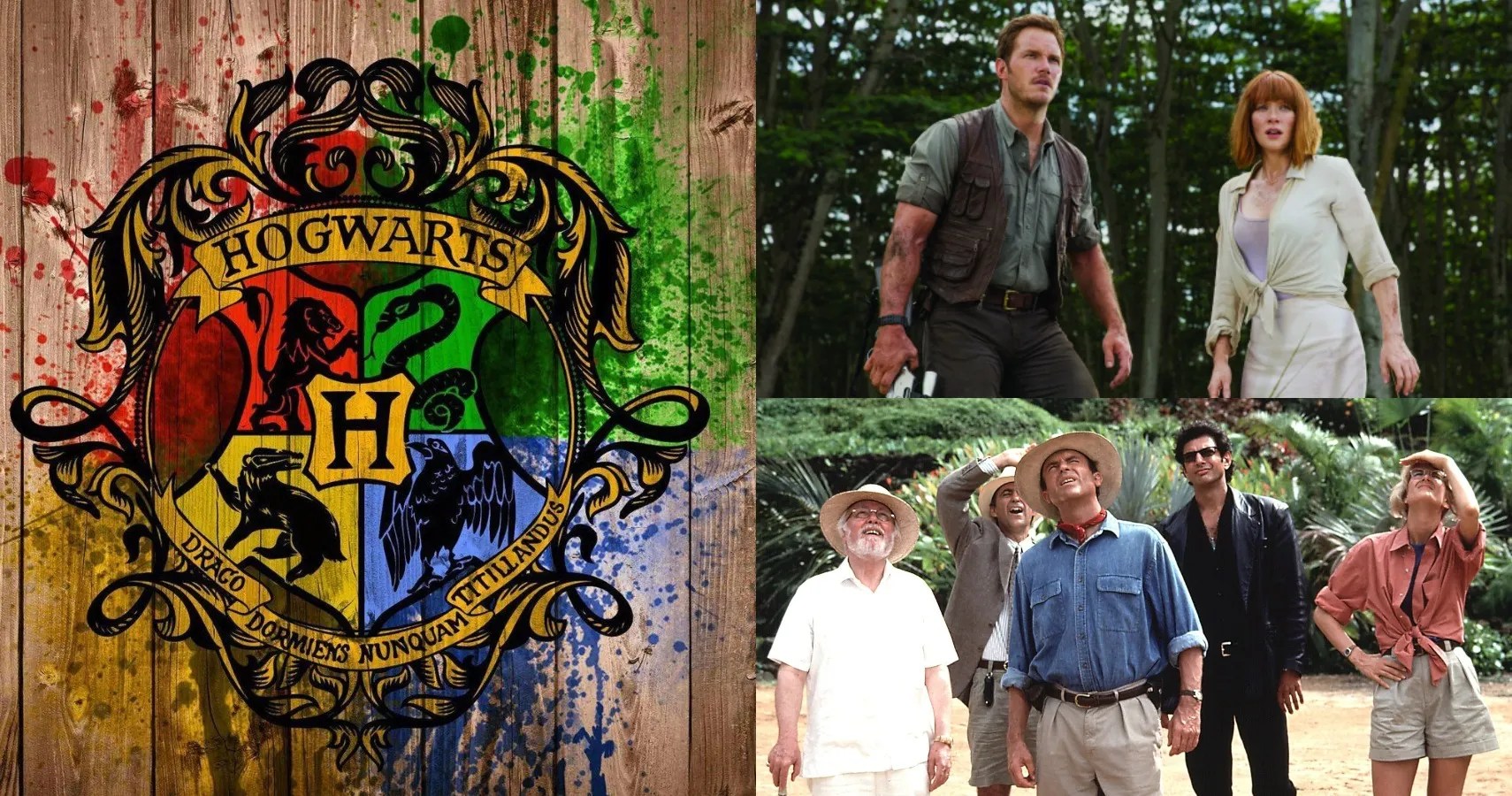 10 Jurassic Park Characters Sorted Into Their Hogwarts House Combinations