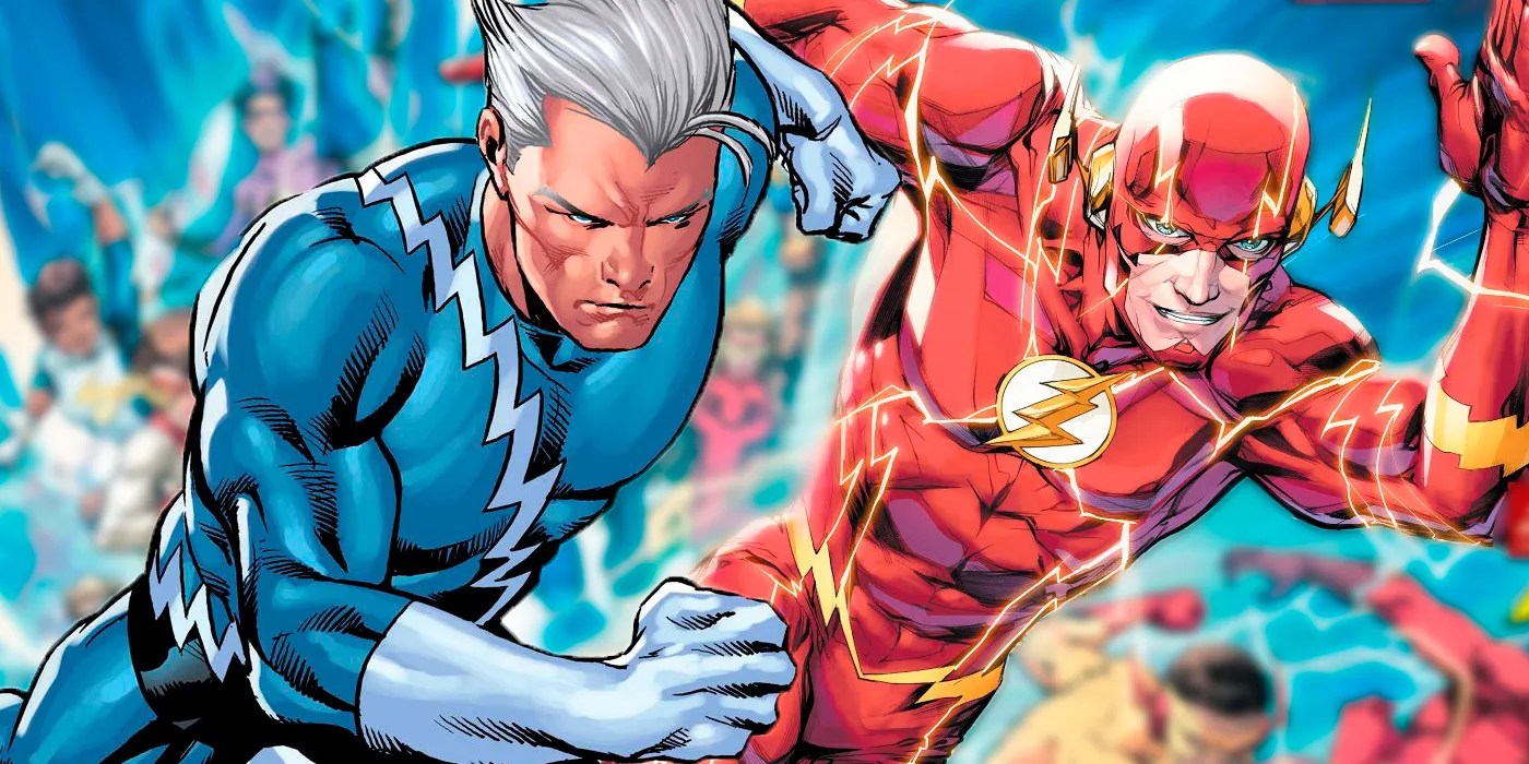 Flash Vs Quicksilver Comic