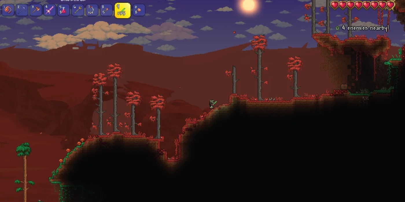 Terraria Corruption vs Crimson in New Journey Mode